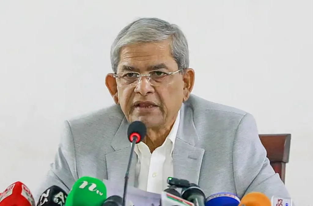 রাষ্ট্রপতি প্রার্থী হিসেবে মির্জা ফখরুলকে বেছে নিল বিএনপি