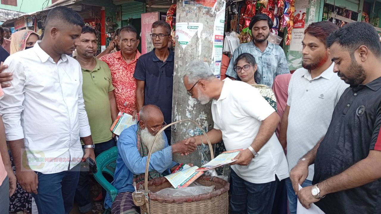 জনগণের দোরগোড়ায় বিএনপির ৩১ দফা পৌঁছে দিতে প্রচারণায় মির্জা মোস্তফা জামান