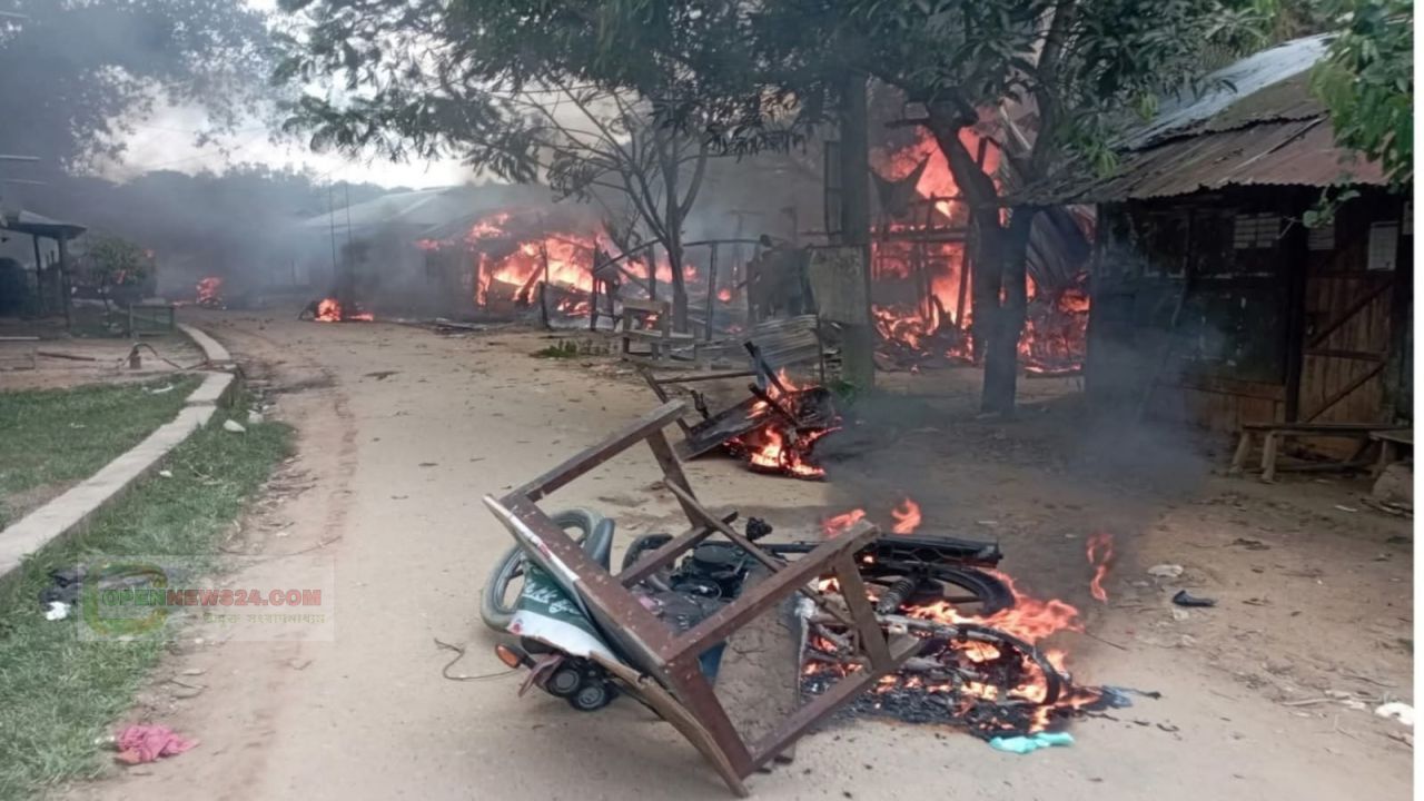 খাগড়াছড়িতে সংঘর্ষে ৩ নিহত, বহু আহত