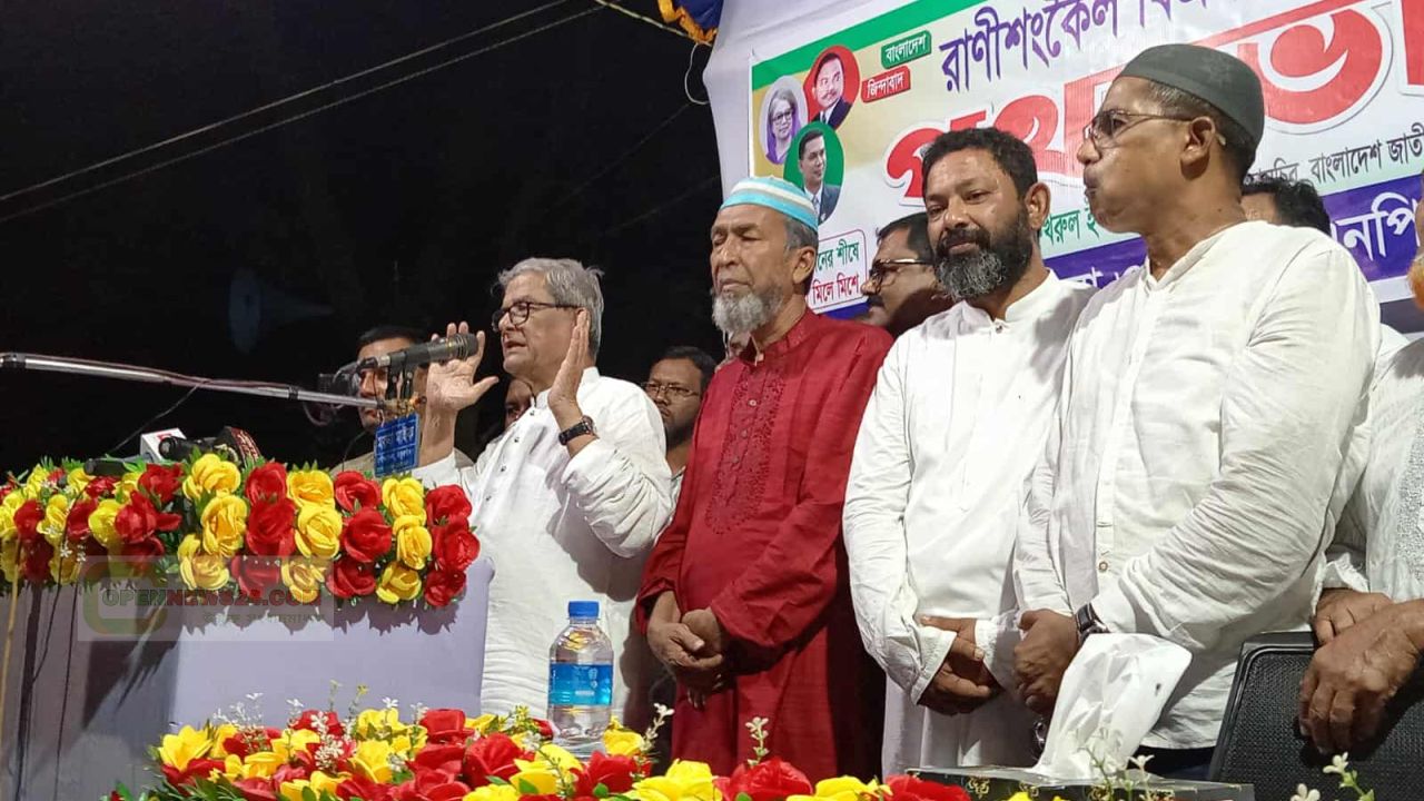 ঠাকুরগাঁও-৩ আসনে বিএনপি মনোনীত প্রার্থী জাহিদুর রহমান জাহিদ অসুস্থ, উন্নত চিকিৎসার জন্য ঢাকায়