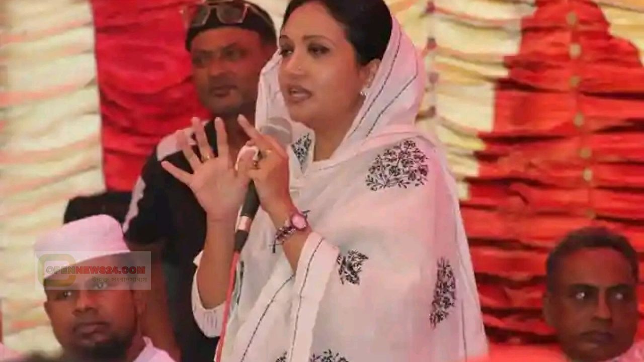 নাটোর-১ লালপুর-বাগাতিপাড়া আসনে বিএনপির প্রার্থী ফারজানা শারমিন পুতুল