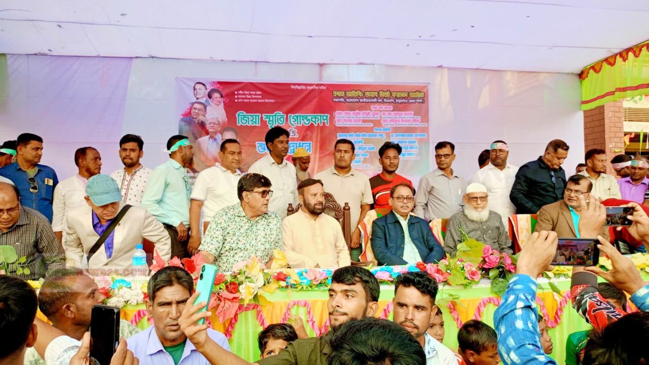 বালিয়াডাঙ্গীতে জিয়া স্মৃতি গোল্ডকাপ ২০২৫-এর উদ্বোধন অনুষ্ঠিত