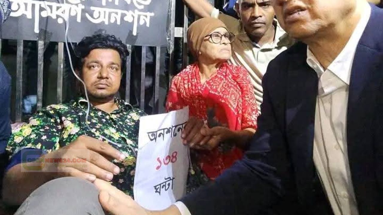 ১৩৪ ঘণ্টা পর সালাহউদ্দিন আহমদের অনুরোধে অনশন ভাঙলেন তারেক রহমান