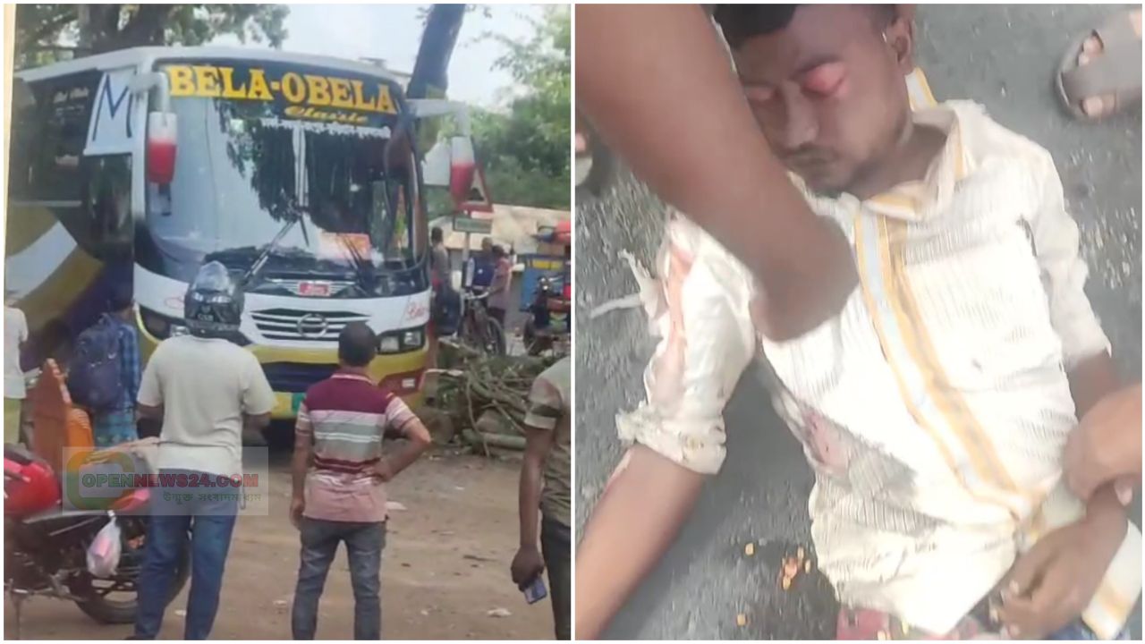 কাউনিয়ায় বাসে ওঠার সময় বাদাম বিক্রেতা নিহত