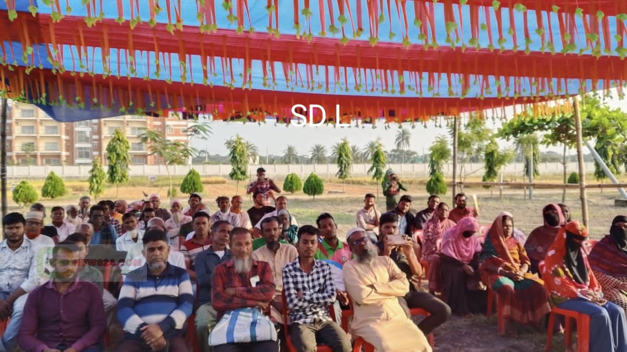 বোরো মৌসুমে প্রাণ পেল গোপালগঞ্জের কৃষক ব্র-ধান-১০৮ এর বিনামূল্যের বীজ বিতরণ