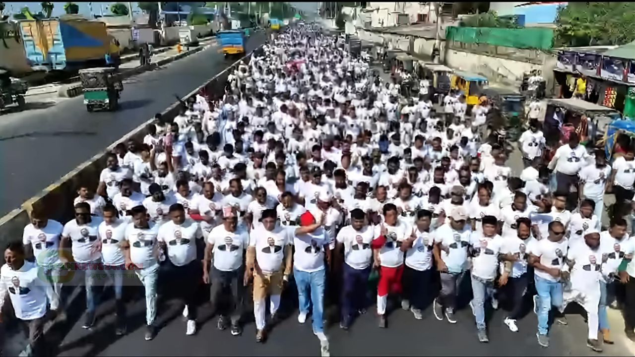 কালিয়াকৈরে যুব সমাজকে মাদক ধুমপান মুক্ত  রাখতে  ম্যারাথন দৌড় অনুষ্ঠিত