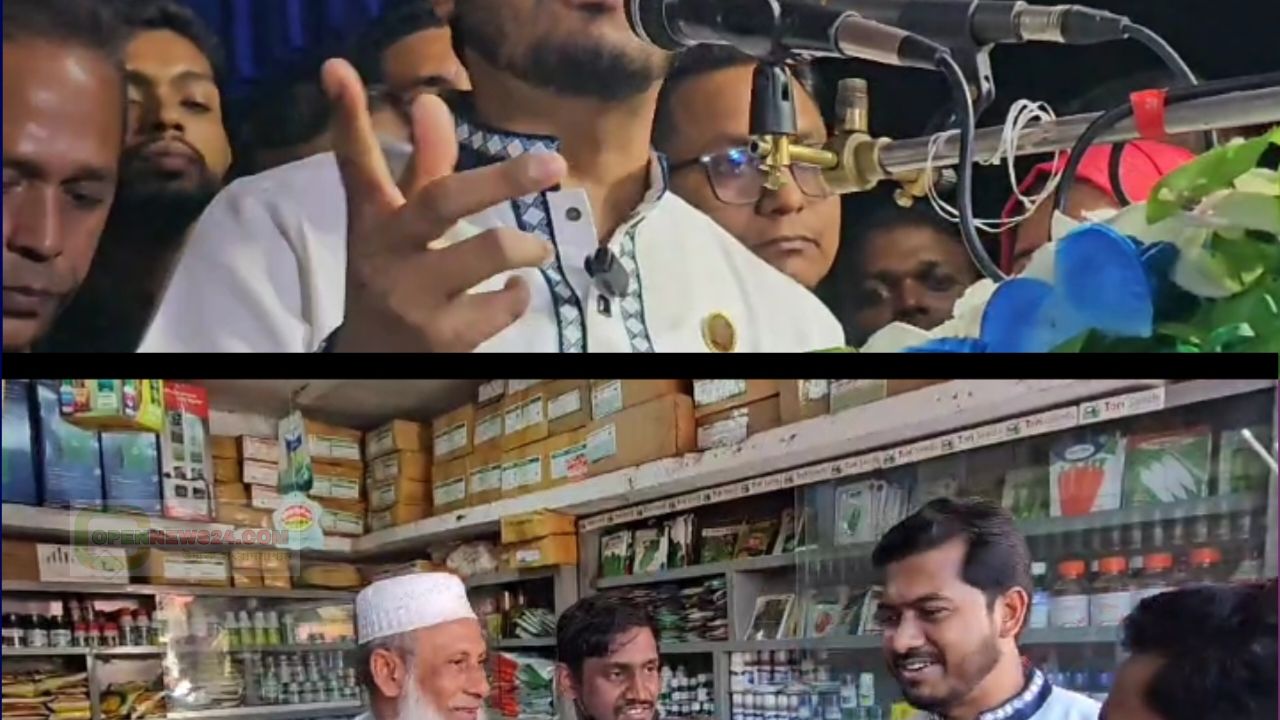 পটুয়াখালীর নিজ এলাকায় নুরুল হক নুরের গণসংযোগ ও জনসভা অনুষ্ঠিত।  