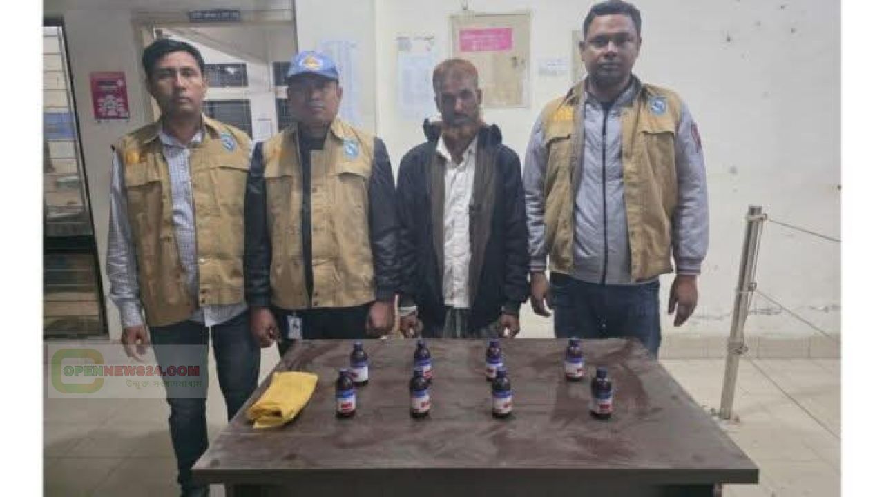 গংগাচড়ায় ডিবি পুলিশের অভিযানে ৮ পিস এস্কাফসহ মাদক কারবারি গ্রেপ্তার