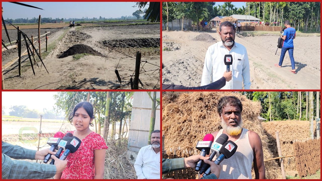 কাউনিয়ায় ৭০ বছরের পুরোনো রাস্তা দখলের অভিযোগ—চারজনের বিরুদ্ধে ক্ষোভ, দৃষ্টান্তমূলক শাস্তির দাবি এলাকাবাসীর