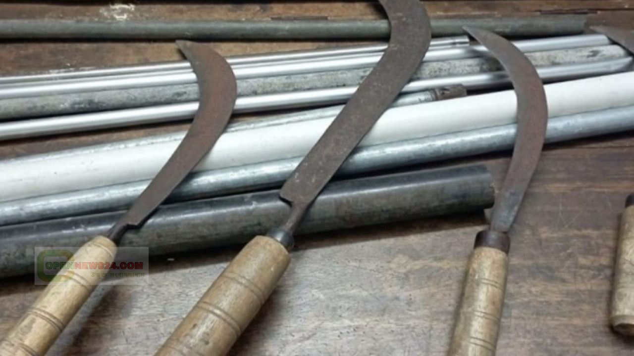 গাজীপুরের কাশিমপুরে চাঁদার জন্য প্রকাশ্যে অস্ত্রের মহরা, ব্যাবসায়ীকে প্রাননাশের হুমকি এলাকাজুড়ে  আতঙ্ক ।