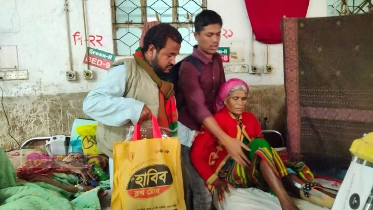 ব্যারিস্টার কায়সার কামালের মানবিক উদ্যোগে ৮০ বছরের রোজেলা হাজং ফিরে পেলেন নতুন জীবন
