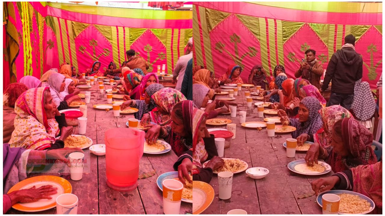 কাউনিয়ায় মানব সেবা সংগঠন: অসহায়দের মুখে হাসি ফোটাল এক বেলা খাবারের আয়োজন