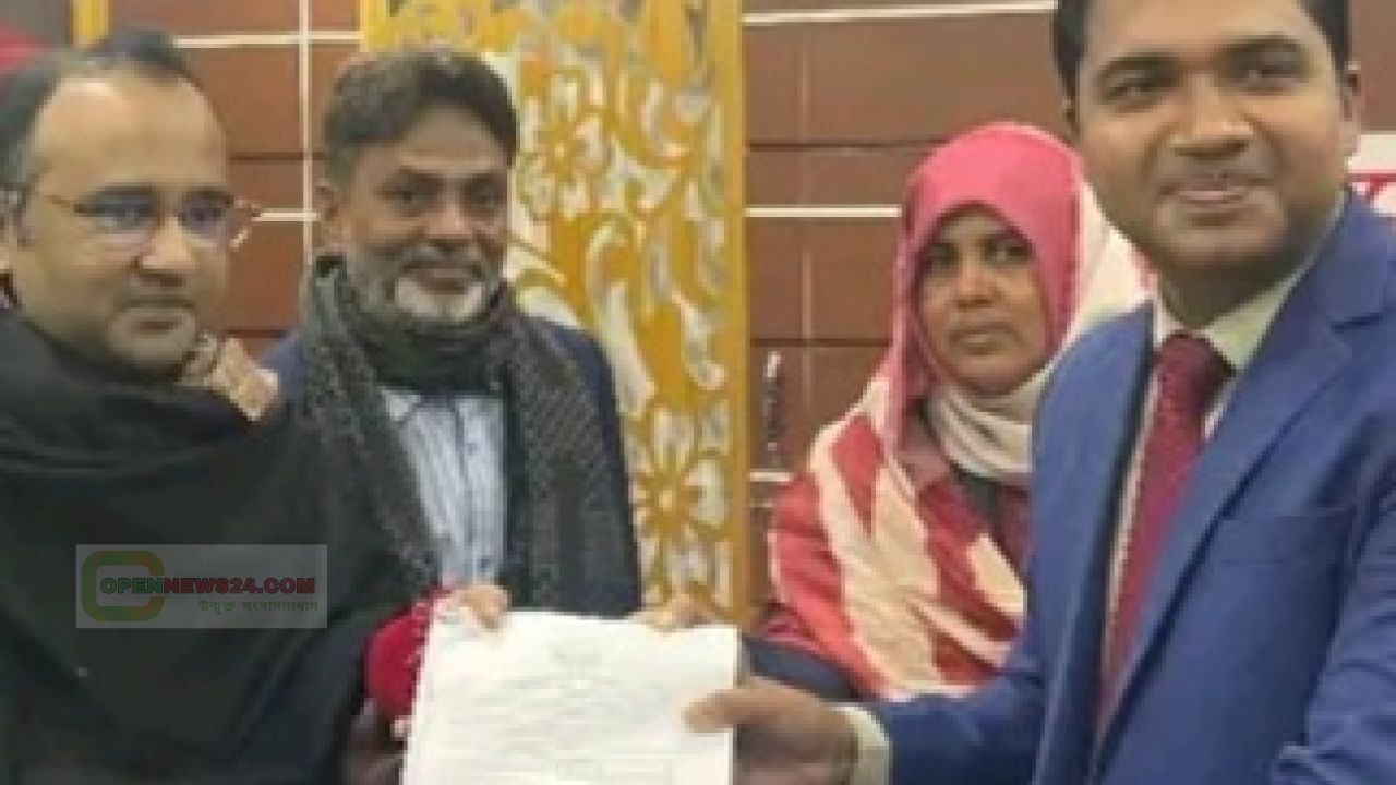 স্বতন্ত্র প্রার্থী হিসেবে মনোনয়নপত্র দাখিল করলেন ডা. ইয়াসির আরশাদ রাজন!