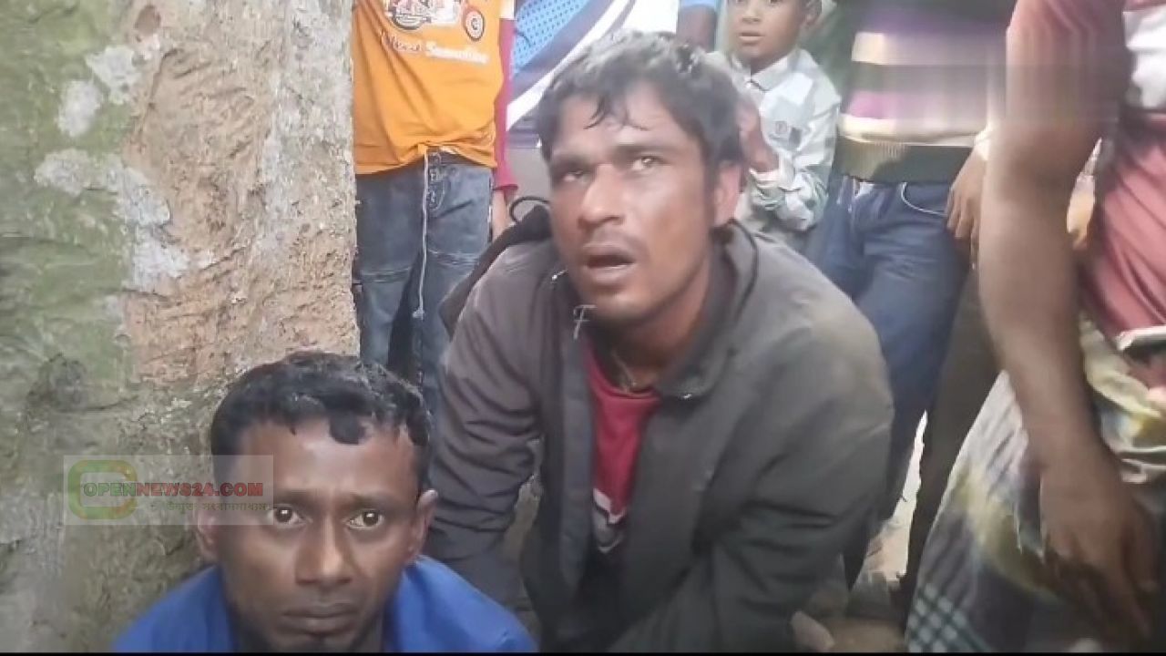 পীরগঞ্জে বিয়ে বাড়ির সামনে মোটরসাইকেল নিয়ে সন্দেহজনক তৎপরতা, জনতার হাতে দুই যুবক আটক