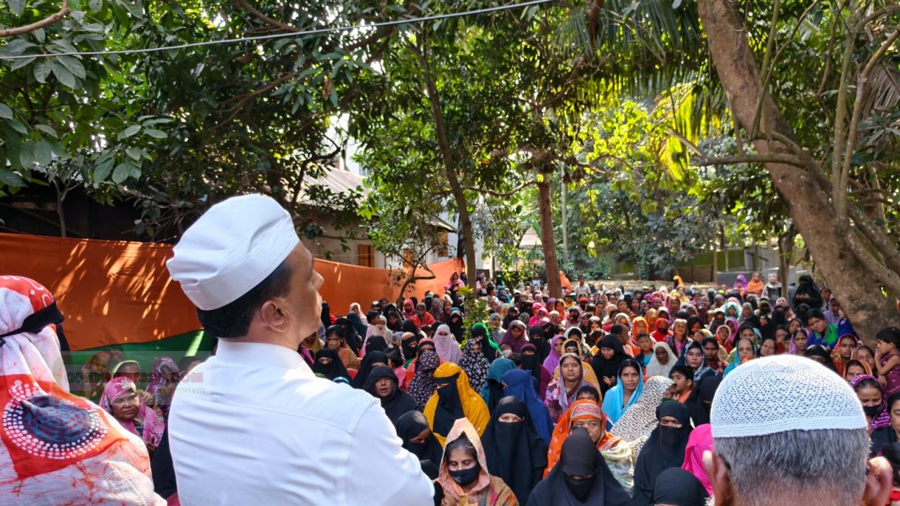 নেত্রকোনা দুর্গাপুরে বিএনপি‘র নারী সমাবেশ