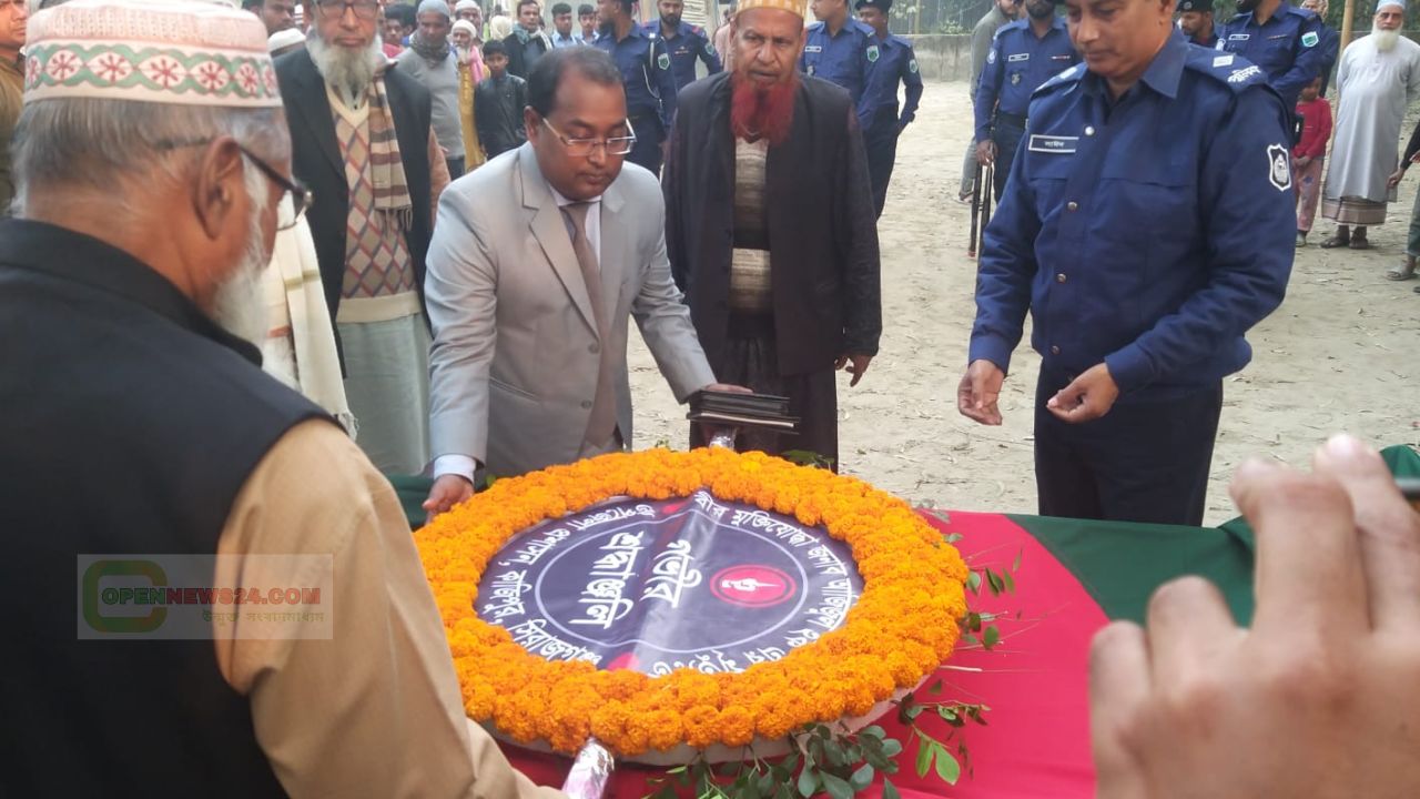 বীর মুক্তিযোদ্ধা গাজী মো. আজিজুর রহমানের ইন্তেকাল, রাষ্ট্রীয় মর্যাদায় গার্ড অব অনার