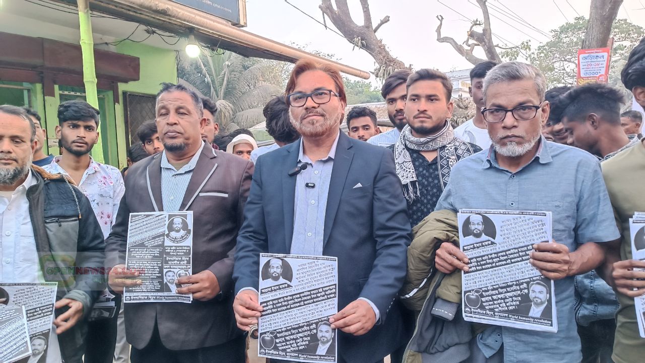 সালথায় ইনসানিয়াত বিপ্লবের গণসংযোগ ও লিফলেট বিতরণ