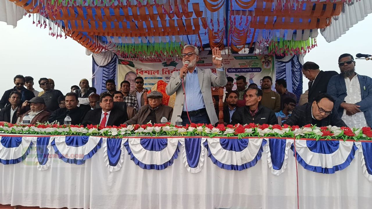 সিরাজগঞ্জের ৬টি আসনে ধানের শীষের প্রার্থীদের বিজয়ী করার আহ্বান মির্জা মোস্তফা জামানের