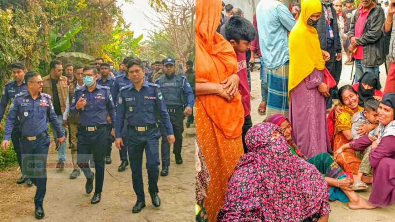 নড়াইলে দু’পক্ষের সংঘর্ষ, বাবা-ছেলেসহ নিহত ৪ ঘটনাস্থলে অতিরিক্ত পুলিশ মোতায়েন