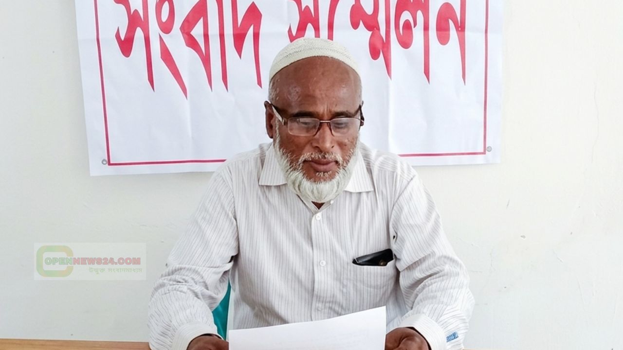 গলাচিপায় রাজনৈতিক বিতর্ক নিয়ে ইউসুফ মোল্লার সংবাদ সম্মেলন