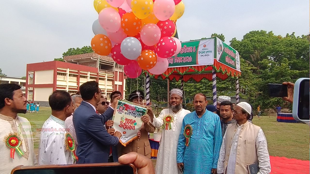 সালথায় নানা আয়োজনে মহান স্বাধীনতা ও জাতীয় দিবস উদযাপন
