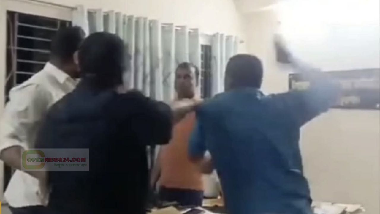 রাণীশংকৈলে মব সৃষ্ঠি করতে এসে মবের শিকার গণঅধিকার পরিষদ নেতা  