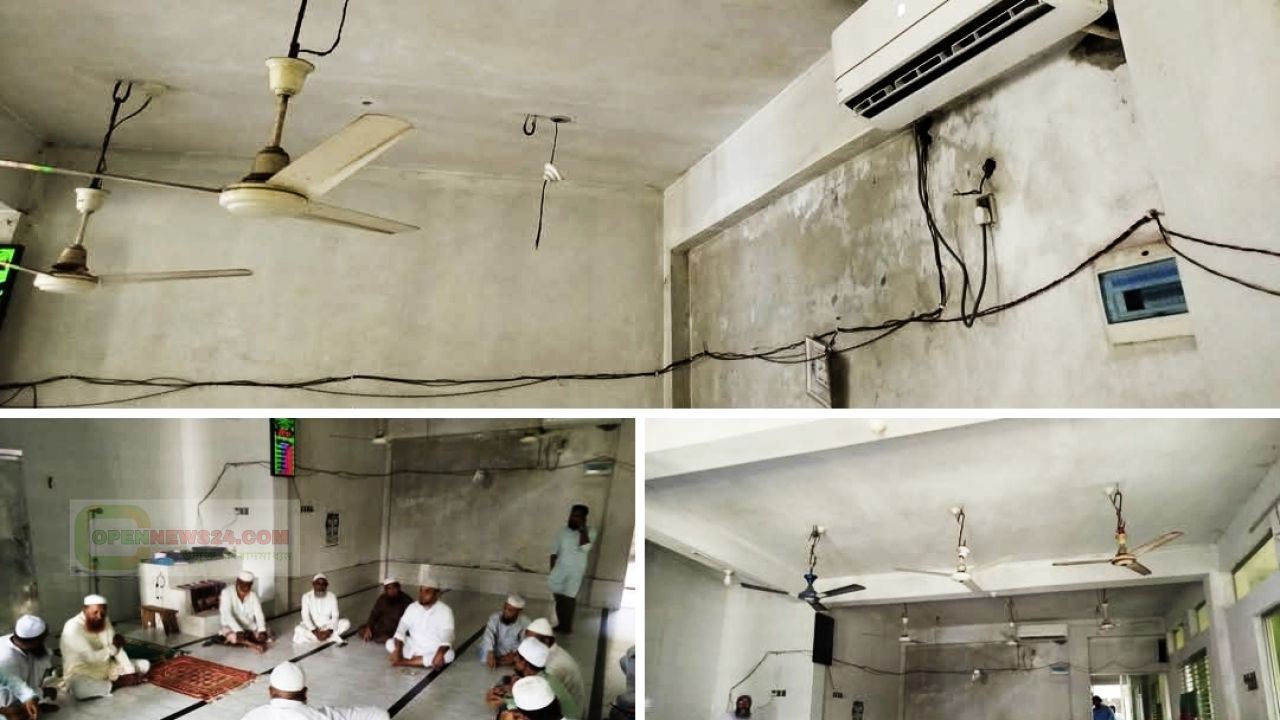 গোপালগঞ্জে মসজিদে এক সপ্তাহে তিন সিলিং ফ্যান উধাও ক্ষোভে ফুঁসছেন মুসল্লীরা