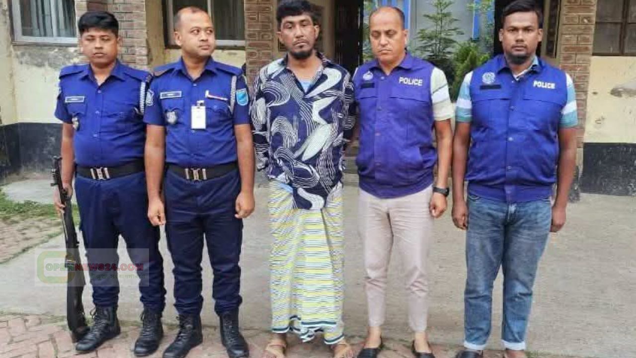 সালথায় ইউপি চেয়ারম্যান সোহাগ গ্রেপ্তার