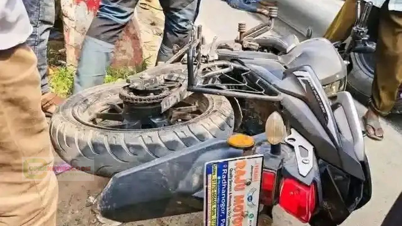 নাটোরে লালপুরে  ট্রাকচাপায় যুবকের মর্মান্তিক মৃত্যু